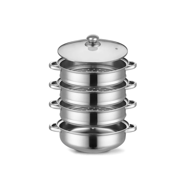 TOQUE Stainless Steel Steamer Meat Vegetable-1954802797237112833