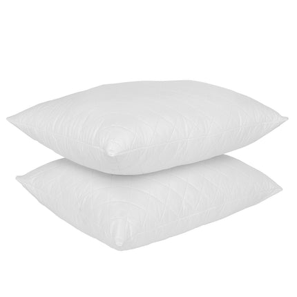 Luxury - Bamboo Quilted Pillow - Twin Pack-1951134817303269377
