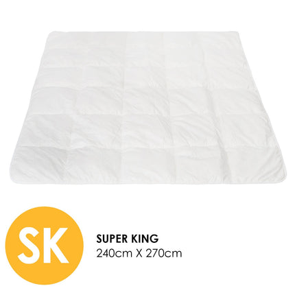 Deluxe 260GSM Eco-Silk Touch Quilt - Super King-1951134840908812289