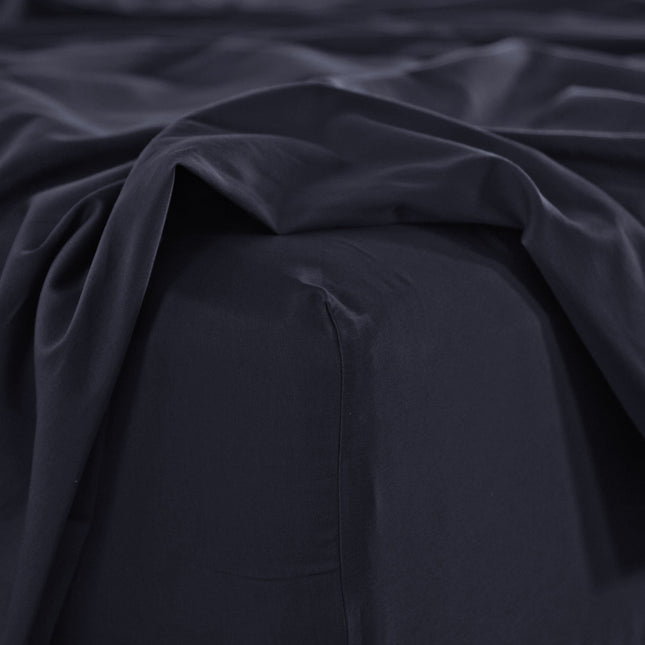 Royal Comfort - Balmain 1000TC Bamboo cotton Sheet Sets (Queen) - Charcoal-1951134878326198275