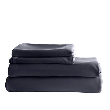 Royal Comfort - Balmain 1000TC Bamboo cotton Quilt Cover Sets (King) - Charcoal-1951134830909591558