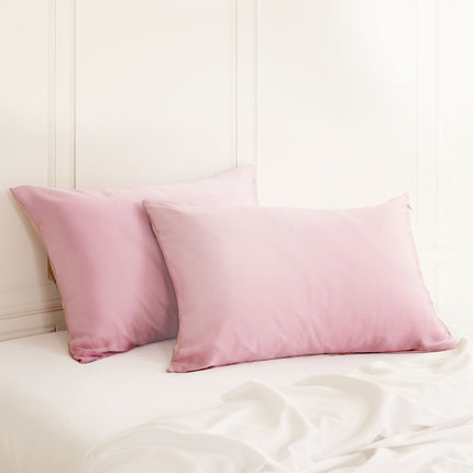 SILK PILLOW CASE TWIN PACK - SIZE: 51X76CM? - Lilac-1951134814916710400