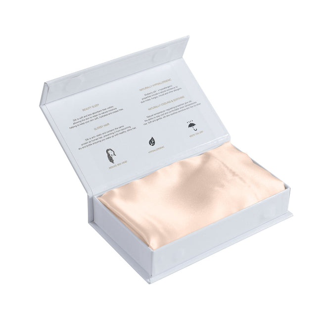 Pure Silk Pillow Case by Royal Comfort (Single Pack) - Champagne Pink-1951134815461969925