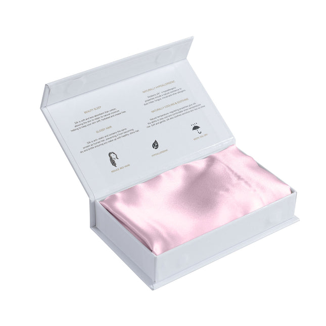 Pure Silk Pillow Case by Royal Comfort (Single Pack) - Lilac-1951134815680073733