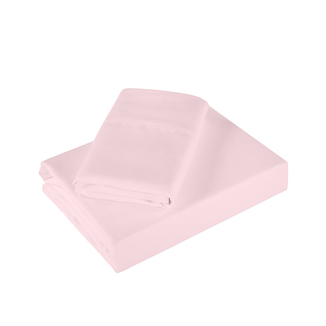 Royal Comfort - 1200TC Ultrasoft 4 Pc Sheet Set - Queen - Soft Pink-1951134880846974978