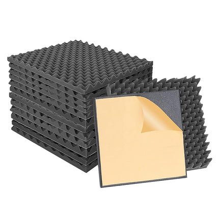 14PC Acoustic Foam Wall Panels 50x50x5cm-1954802463458594816