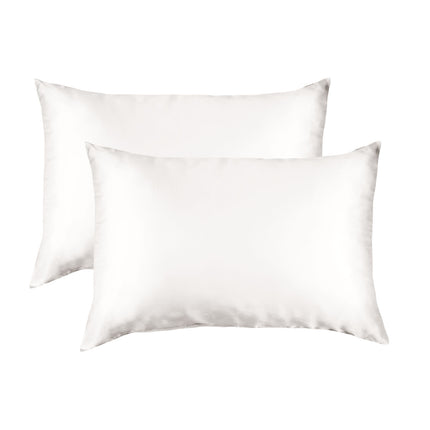 MULBERRY SILK PILLOW CASE TWIN PACK - SIZE: 51X76CM - IVORY-1951134812307853312