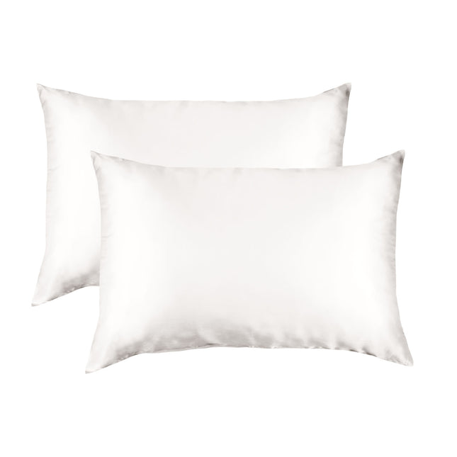 MULBERRY SILK PILLOW CASE TWIN PACK - SIZE: 51X76CM - IVORY-1951134812307853312