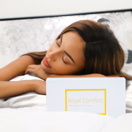 MULBERRY SILK PILLOW CASE TWIN PACK - SIZE: 51X76CM - IVORY-1951134812307853319