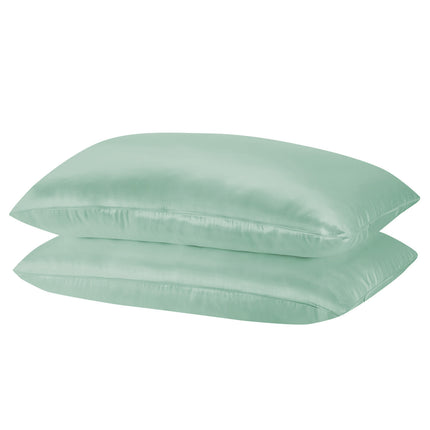 MULBERRY SILK PILLOW CASE TWIN PACK - SIZE: 51X76CM - MINT-1951134813041856512