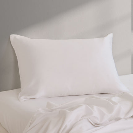 Pure Silk Pillow Case by Royal Comfort-White-1951134813608087553
