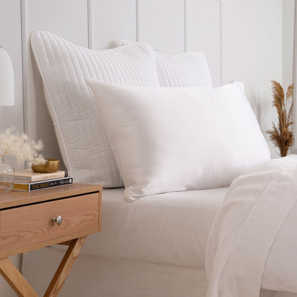 Pure Silk Pillow Case by Royal Comfort-White-1951134813608087554