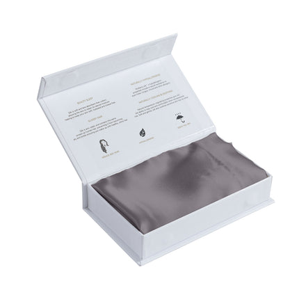 Pure Silk Pillow Case by Royal Comfort-Charcoal-1951134813780054021