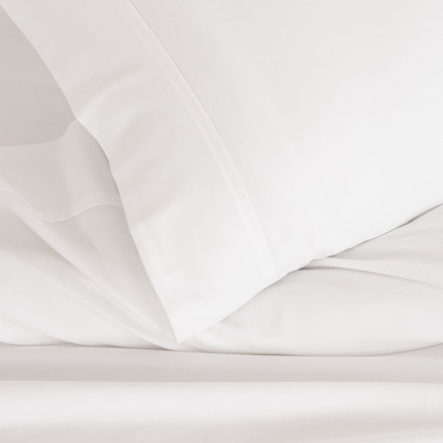 Royal Comfort - Balmain 1000TC Bamboo cotton Sheet Sets (Queen) - White-1951134852657057796