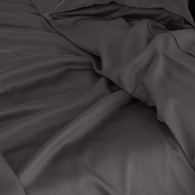 Royal Comfort - Balmain 1000TC Bamboo cotton Sheet Sets (Queen) - Pewter-1951134852841607173