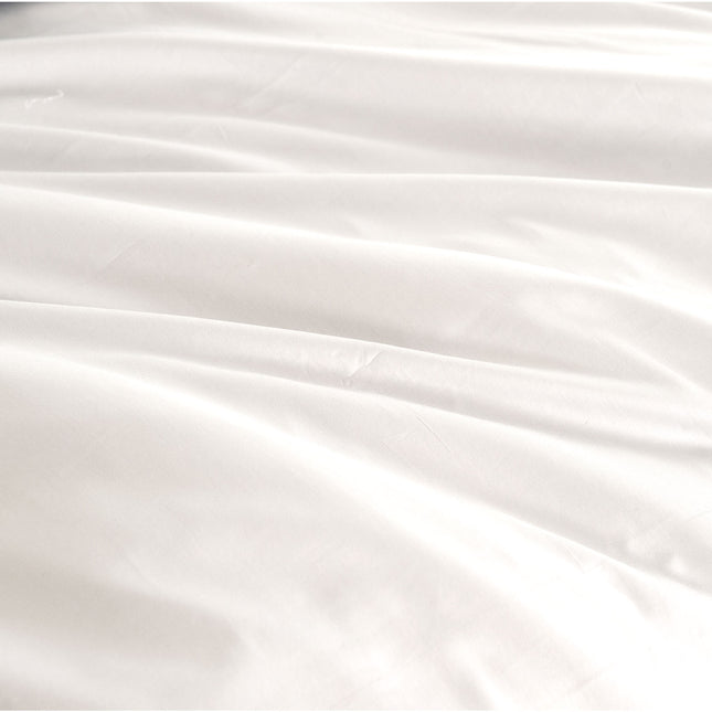 Royal Comfort - Balmain 1000TC Bamboo cotton Quilt Cover Sets (Queen) - White-1951134823074631683
