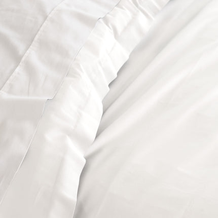 Royal Comfort - Balmain 1000TC Bamboo cotton Quilt Cover Sets (Queen) - White-1951134823074631685