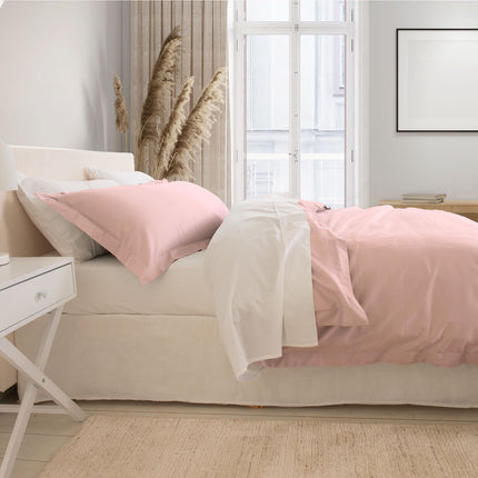 Royal Comfort - Balmain 1000TC Bamboo cotton Quilt Cover Sets (Queen) - Blush-1951134823833800706