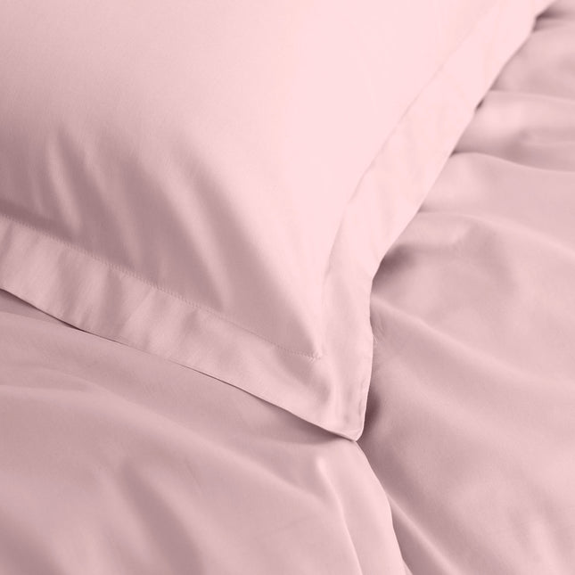 Royal Comfort - Balmain 1000TC Bamboo cotton Quilt Cover Sets (Queen) - Blush-1951134823833800708