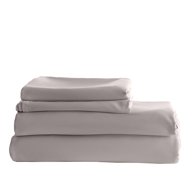 Royal Comfort - Balmain 1000TC Bamboo cotton Quilt Cover Sets (King) - Dove-1951134824400031750