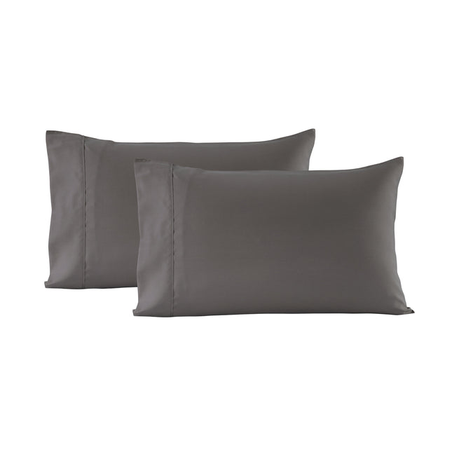 Royal Comfort 1200TC Ultrasoft 4 Piece Sheet Set - Double - Charcoal-1951134857073659906