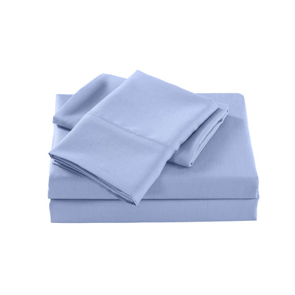 Royal Comfort Bamboo Cooling 2000TC Sheet Set - King-Light Blue-1951134862471729154