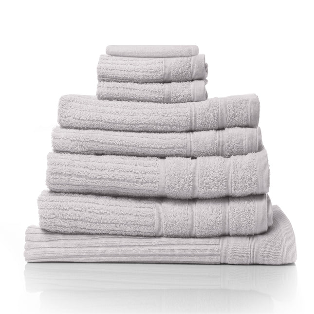 Royal Comfort Eden Egyptian Cotton 600 GSM 8 Piece Towel Pack Sea Holly-1951134891626336256
