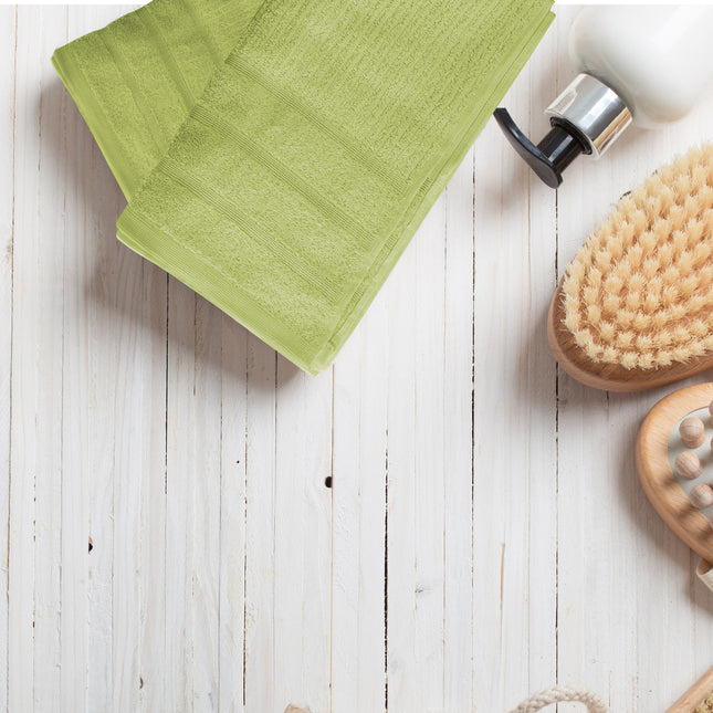 Royal Comfort Eden Egyptian Cotton 600 GSM 8 Piece Towel Pack Spearmint-1951134892335173635