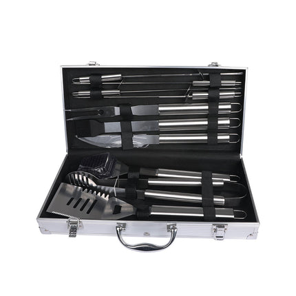 Moyasu 10Pcs BBQ Tool Set Stainless-1975420516932128769