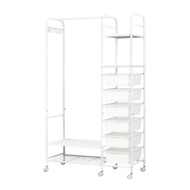 Levede 94CM Clothes Rack Stand Heavy Duty Hanging-1954802470706352136