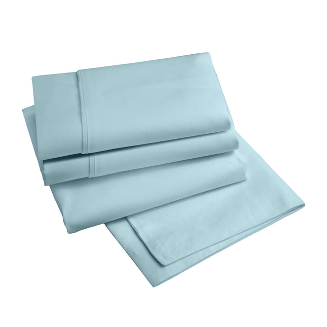 Renee Taylor 1500 Thread count Cotton Blend Sheet sets King Mist-1951134872764551172