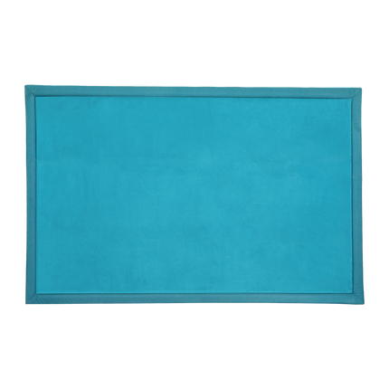 Marlow Coral Velvet Area Rugs Large Mat 120x200cm Blue-1973193520504246280