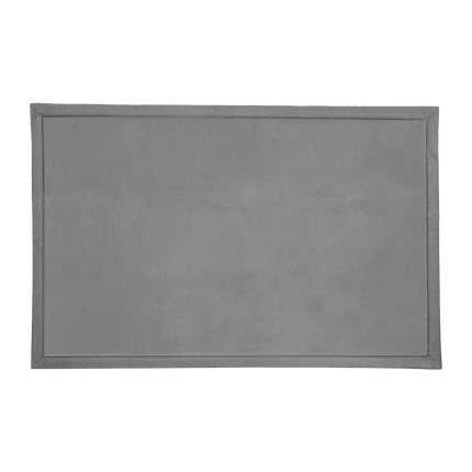 Marlow Coral Velvet Area Rugs Large Mat 120x200cm Grey-1975420339794087944