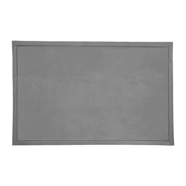 Marlow Coral Velvet Area Rugs Large Mat 120x200cm Grey-1975420339794087944