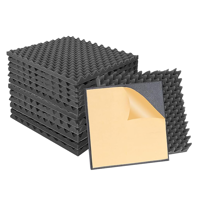 14PC Acoustic Foam Wall Panels 50x50x5cm-1954802463458594824
