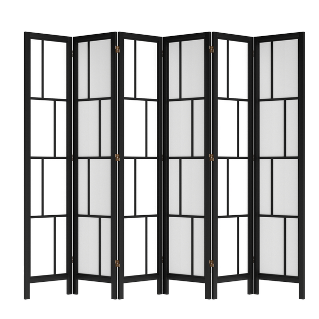 Levede 6 Panel Room Divider 170cm Freestanding Screen-1960920182520156168