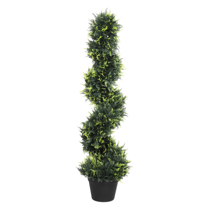 Lambu Artificial Spiral Cedar Tree-1954802441312669704