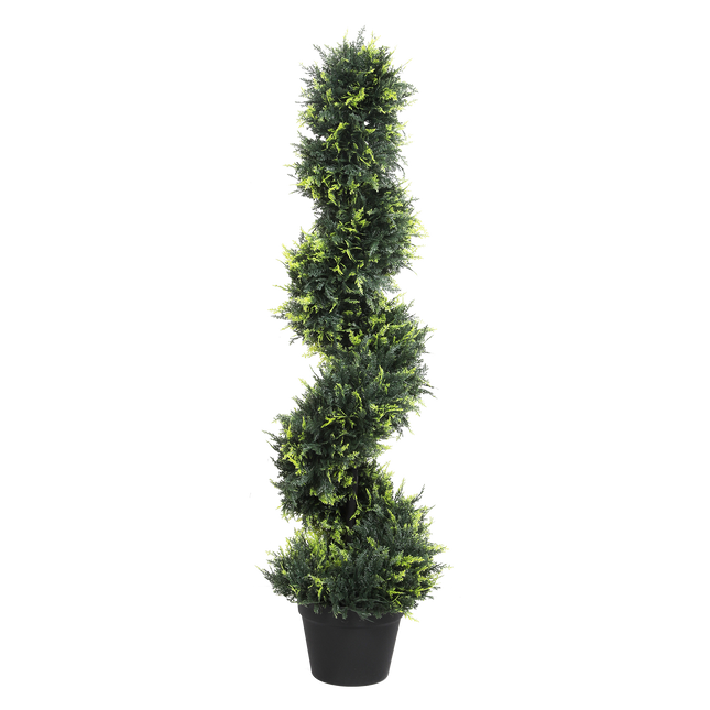 Lambu Artificial Spiral Cedar Tree-1954802441312669704