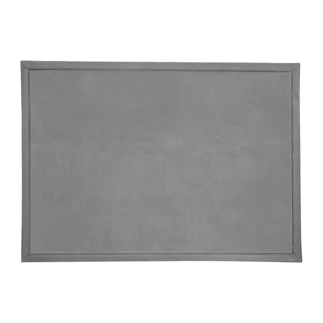 Marlow Coral Velvet Area Rugs Large Mat 150x200cm Grey-1954802461982199816