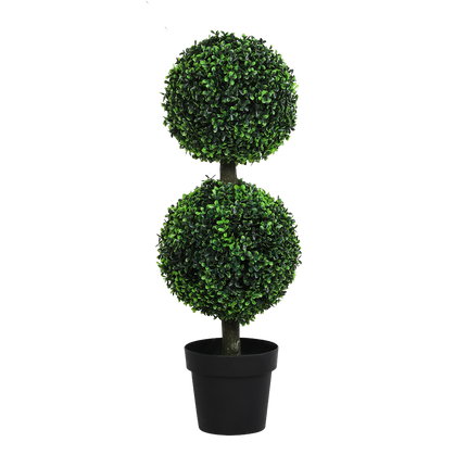 Lambu Artificial Double Ball Boxwood Trees-1973193501952839688
