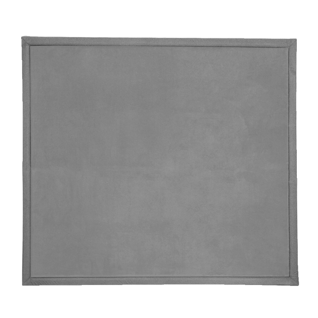 Marlow Coral Velvet Area Rugs Large Mat 180x200cm Grey-1973193521447964680