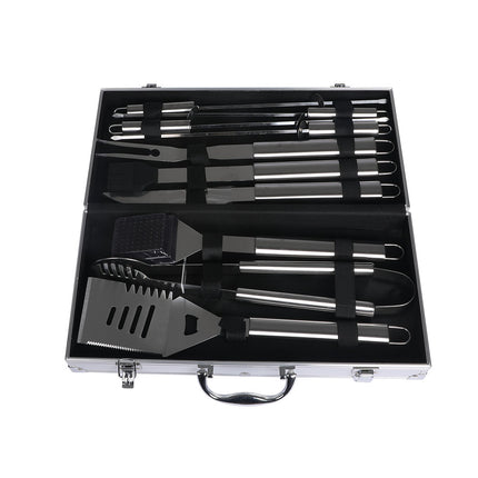 Moyasu 10Pcs BBQ Tool Set Stainless-1975420516932128772