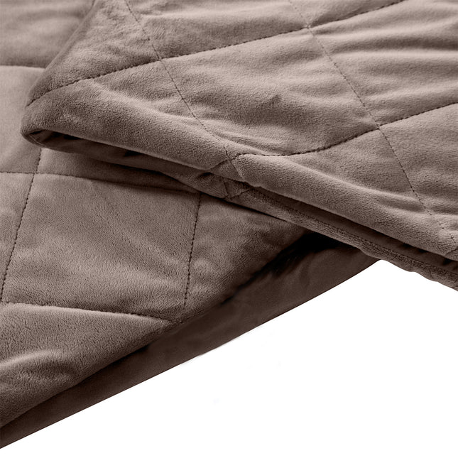 DreamZ Weighted Blanket Heavy Gravity Mink 9KGS-1954802940309016579