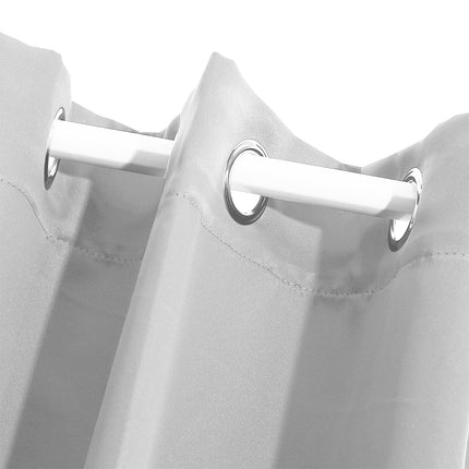 2x Blockout Curtains Panels 3 Layers Grey-1973194063247183877