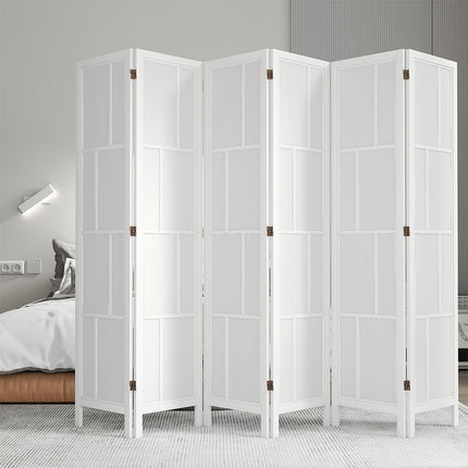 Levede 6 Panel Room Divider 170cm Freestanding Screen-1973194197406191622