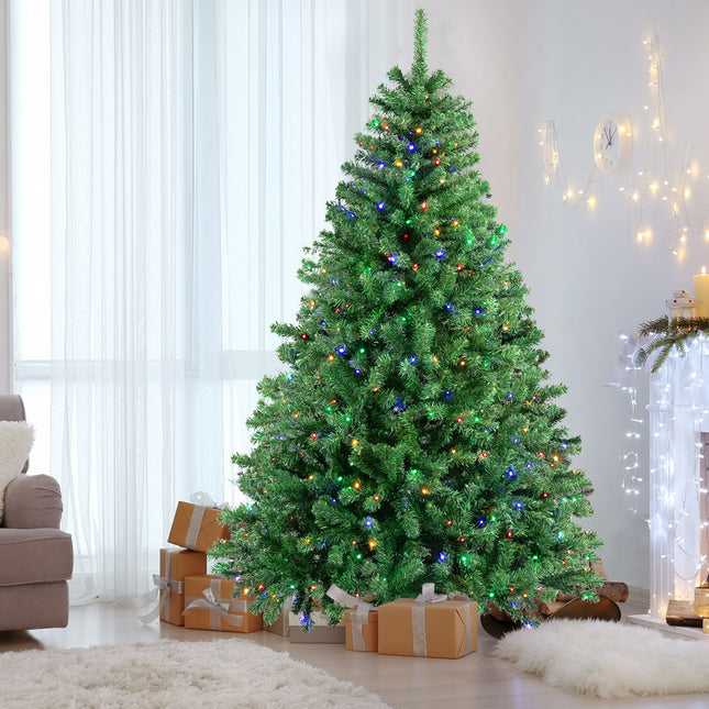 SANTACO 1.8M Christmas Tree Pre Lit-1954802335268081670