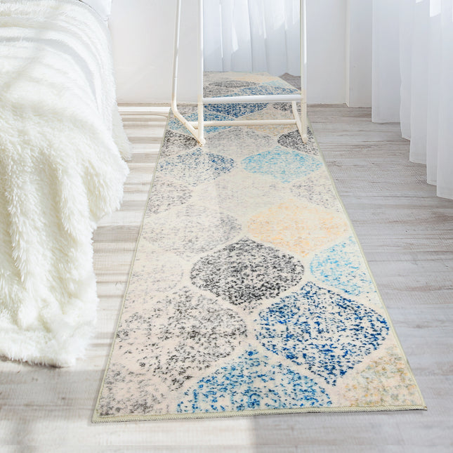 Marlow Floor Rug Hallway Runner Washable 180X60cm-1973193863279546375