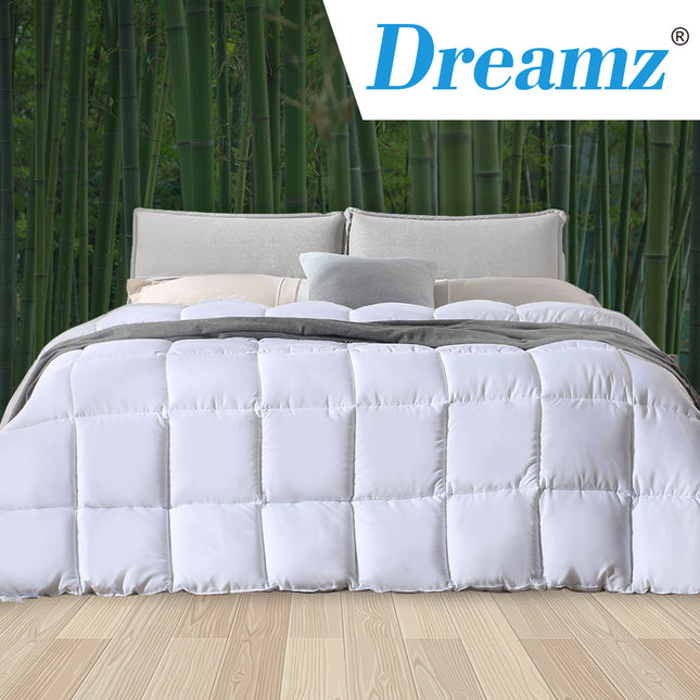 DreamZ 200GSM All Season Bamboo Winter King Single-1954803029257621510