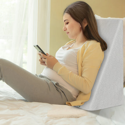 DreamZ Bedding Wedge Pillow Memory Foam White 30-1973193852407910406