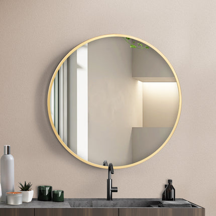 Yezi Wall Mirror Bathroom Makeup Mirrors 70cm-1954803007560486918